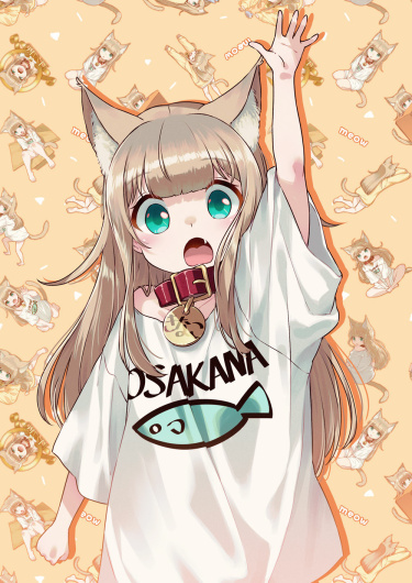 Моя кошка превратилась в милую девочку!