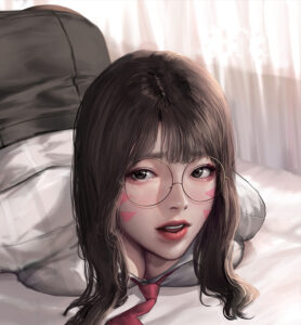 Школьница D.va