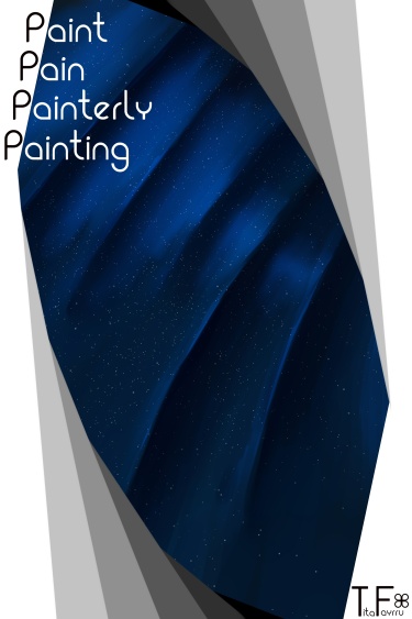Живописные краски боли на картине (Paint Pain Painterly Painting)