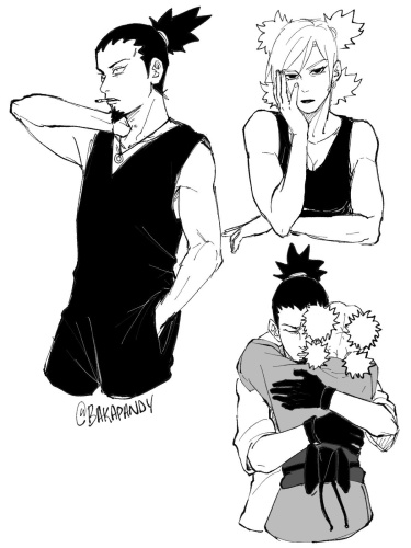 Темари и Шикамару (Temari and Shikamaru)