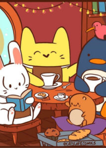 Кошачье кафе (Cat’s cafe)