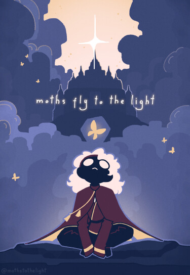 Мотыльки, летящие к свету (Moths fly to the light)