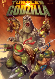 cover_Подростки Мутанты Ниндзя Черепашки и Годзилла